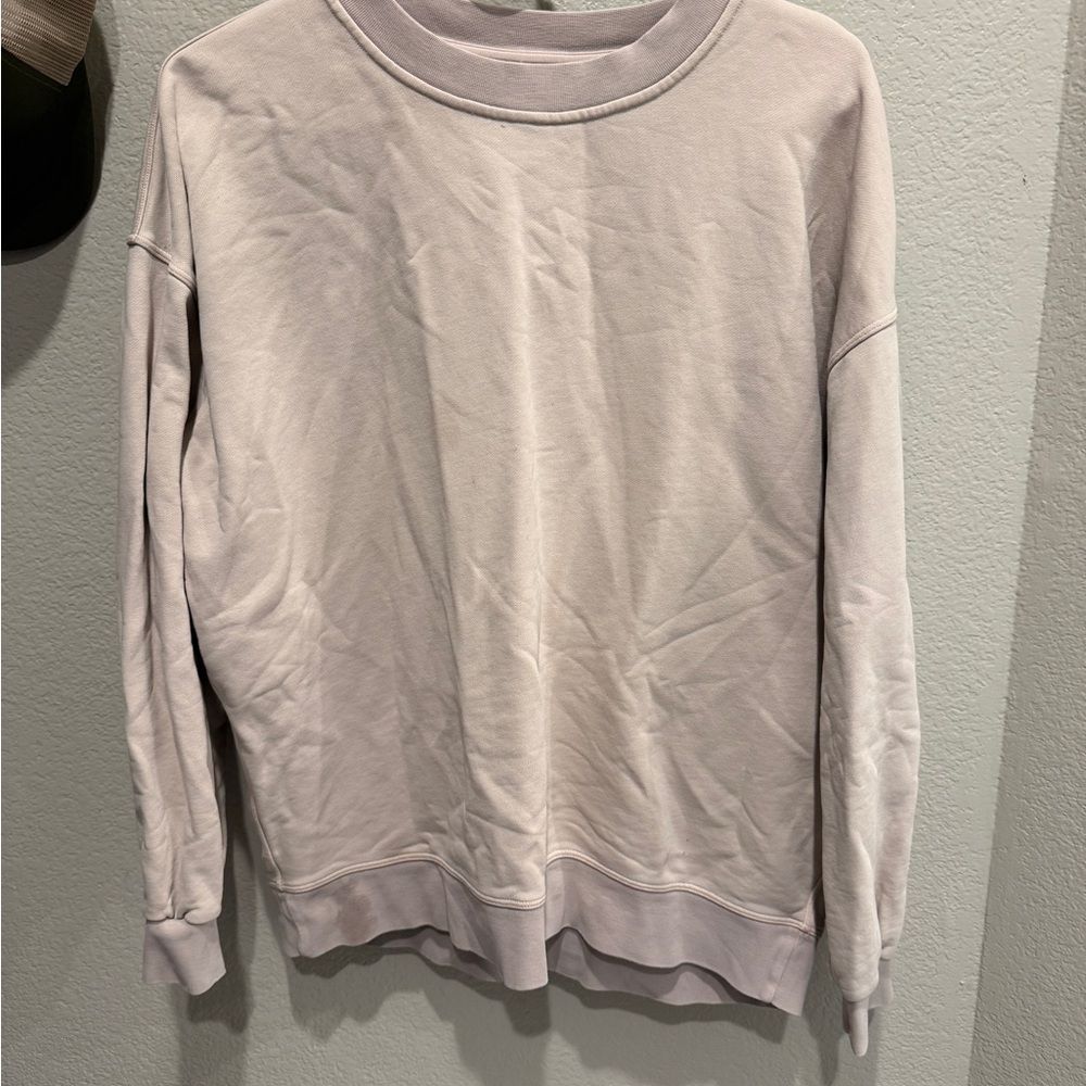Light Pink Crewneck Sweatshirt